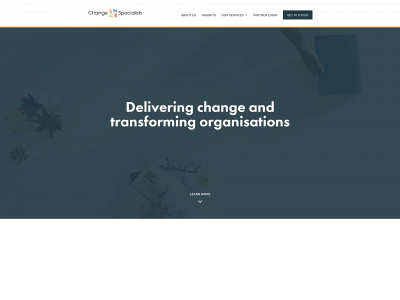 changespecialists.co.uk snapshot