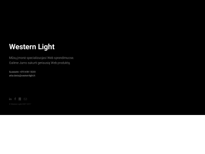 westernlight.lt snapshot