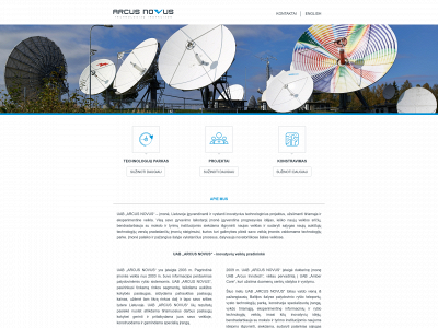 arcus.lt snapshot