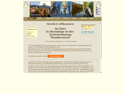 ferienwohnung-wanderwurst-braunlage.de snapshot