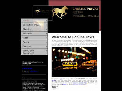 cabline-taxis.co.uk snapshot