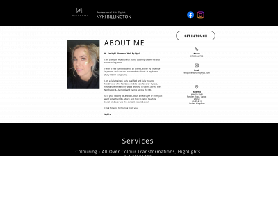 hairbynyki.com snapshot
