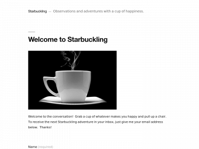 starbuckling.com snapshot