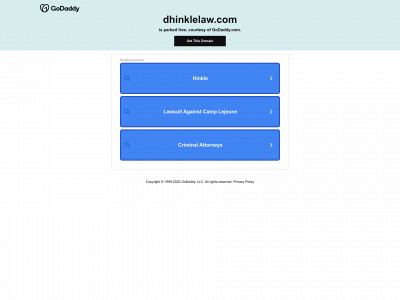 dhinklelaw.com snapshot