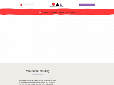 makingmontessorimine.com snapshot