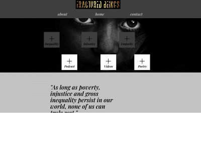 fracturedbeings.com snapshot