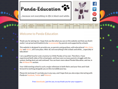 panda-education.co.uk snapshot