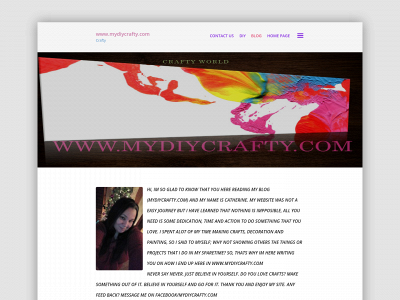mydiycrafty.com snapshot