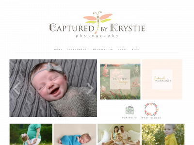 capturedbykrystie.com snapshot