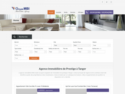 mbi-groupe.com snapshot