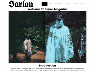 sarionmagazine.com snapshot