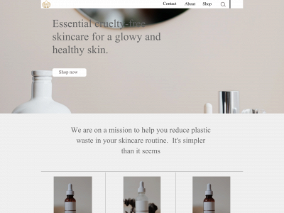 skincareeee.my.canva.site snapshot