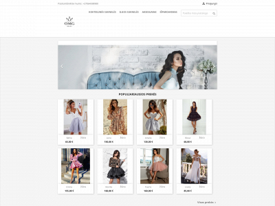 omgdress.lt snapshot