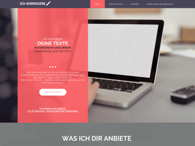 ichkorrigiere.de snapshot