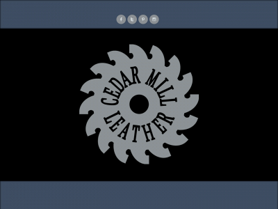 cedarmillleather.com snapshot