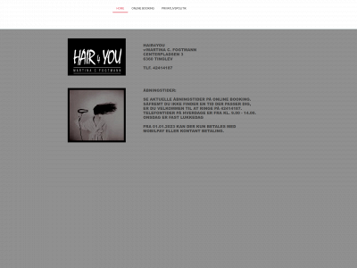 hair4you-tinglev.dk snapshot