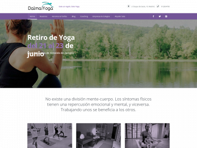 dalmaiyoga.com snapshot
