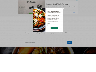 triedandtruerecipe.com snapshot