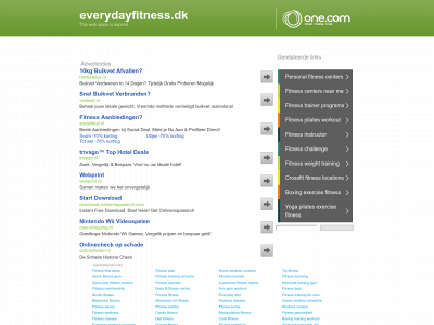 everydayfitness.dk snapshot
