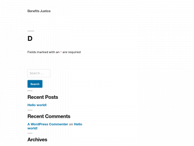 go.benefitsjustice.com snapshot