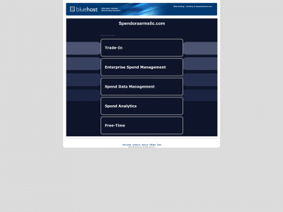 spendoraarmsllc.com snapshot