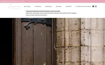 simonesesfleurs.be snapshot