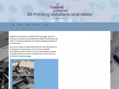 dynamicsolutions3d.com snapshot