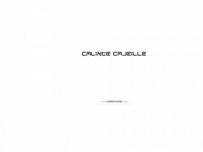 calixtecajeille.com snapshot