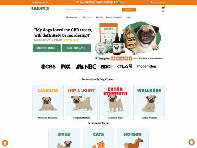 baileyscbd.com snapshot
