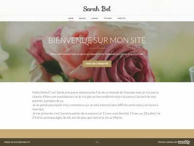 sarahbel.weebly.com snapshot