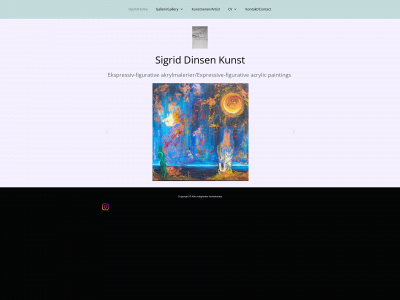 sigriddinsenkunst.dk snapshot
