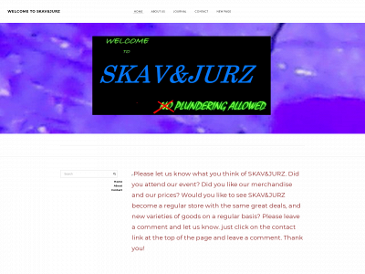 www.skavnjurz.com snapshot