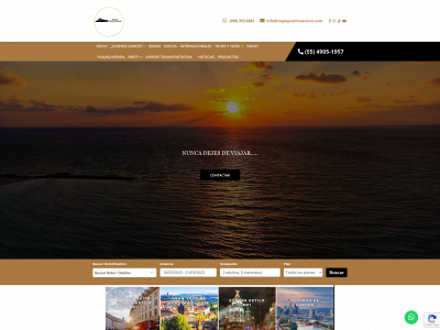 viajespuertocancun.com snapshot
