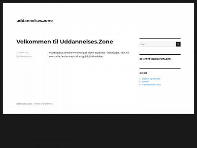 uddannelses.zone snapshot