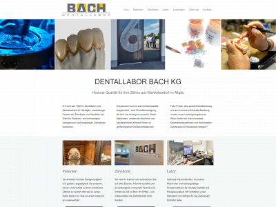 dentallabor-bach.de snapshot
