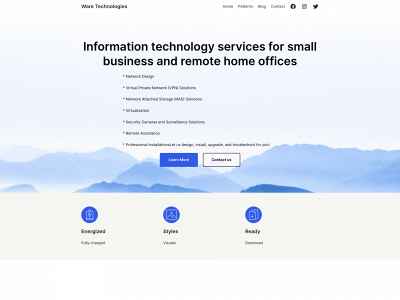 ware-technologies.com snapshot
