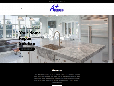 www.aplusrenovations.net snapshot