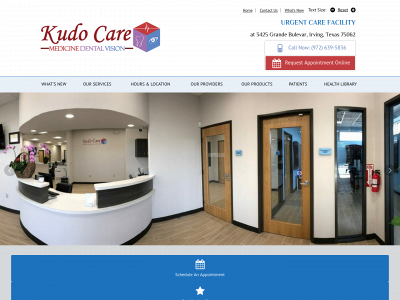 kudocarecenter.com snapshot