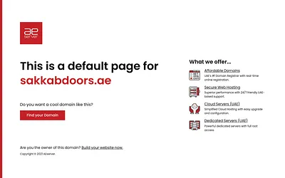 sakkabdoors.ae snapshot