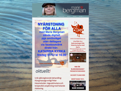 mariebergman.nu snapshot