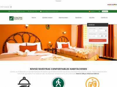 guacimacountryinn.com snapshot