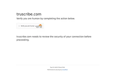 truscribe.com snapshot