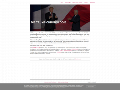 trump-chronologie.de snapshot