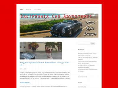 californiacaradventures.com snapshot