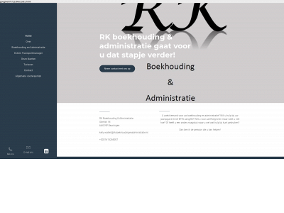 rkboekhoudingenadministratie.nl snapshot