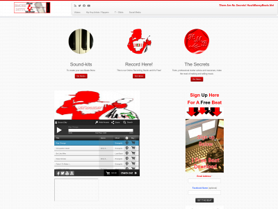 hushmoneybeats.net snapshot