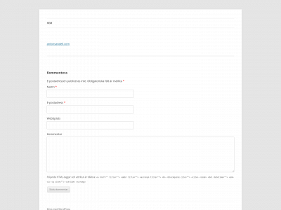antonsandell.com snapshot