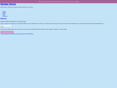 dangerdirect.com snapshot