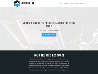 sonderinkscreenprinting.com snapshot