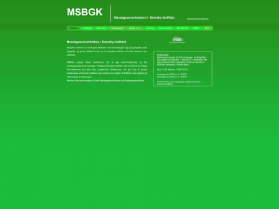 seniorgolfklub.dk snapshot